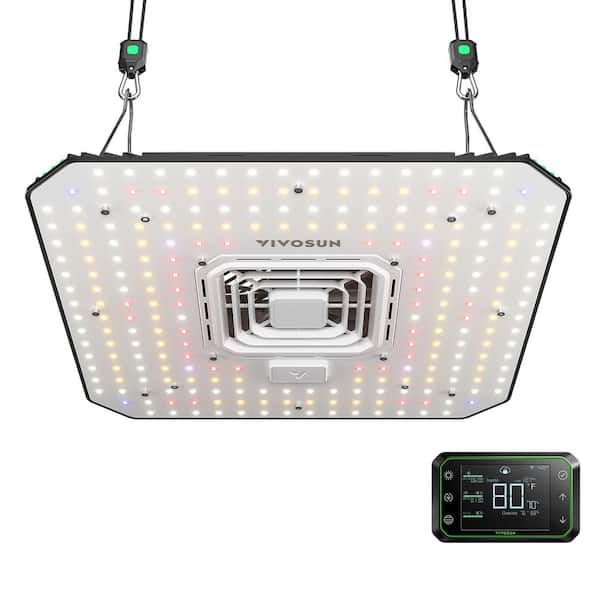 AeroLight A100 Tunable Spectrum LED Grow Light with Integrated Circulation Fan and E42A WiFi-Controller, Warm White