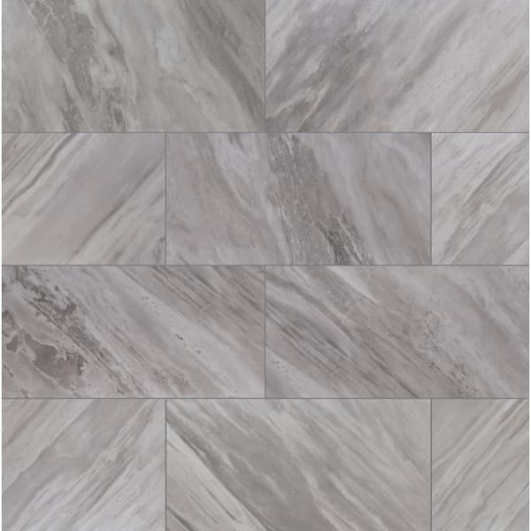 MSI Take Home Tile Sample-Ader Botticino 4 in. x 4 in. Polished Porcelain Stone Look Floor and Wall Tile