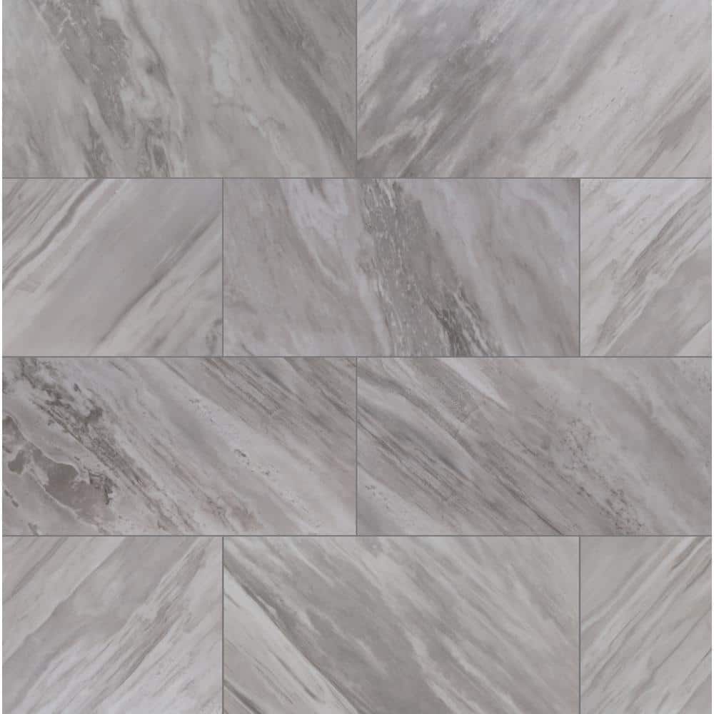 Ader Botticino 12 in. x 24 in. Polished Porcelain Marble Look Floor and Wall Tile (448 sq. ft./Pallet) price history on PriceWatchPro