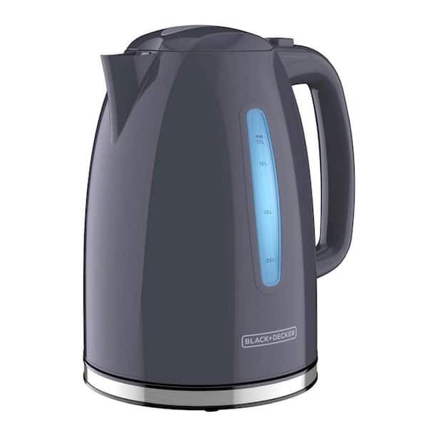 Chefman Stainless Steel 7-Cup Corded Electric Kettle in the Water Boilers &  Kettles department at