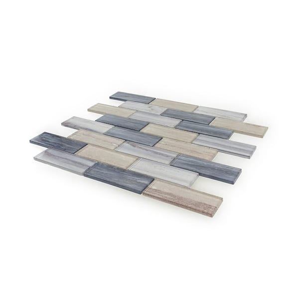 Jeffrey Court New Moon Blue 11.875 in. x 11.625 in