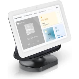 Adjustable Stand for Google Nest Hub (2nd Gen) - Made for Google (Charcoal)