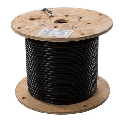 Southwire 500 ft. 6 Black Stranded XHHW Wire 11296107