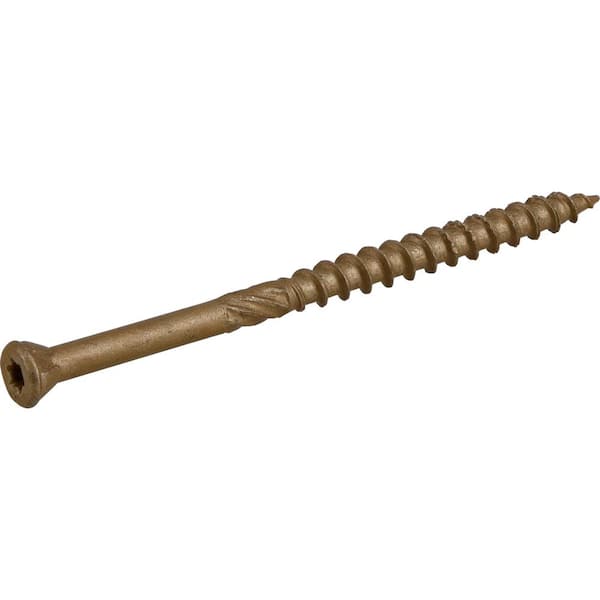 #8 x 2-1/2 in. Star Drive Trim Head Exterior Wood Screws 1 lb.-Box (131-Piece)