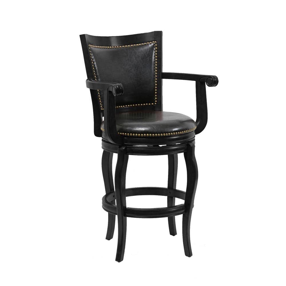 Jones 29 in. Black Barstool