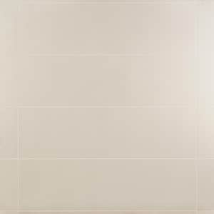 Echo Ivory 11.41 in. x 39.37 in. Textured Ceramic Wall Tile (12.48 sq. ft./Case)