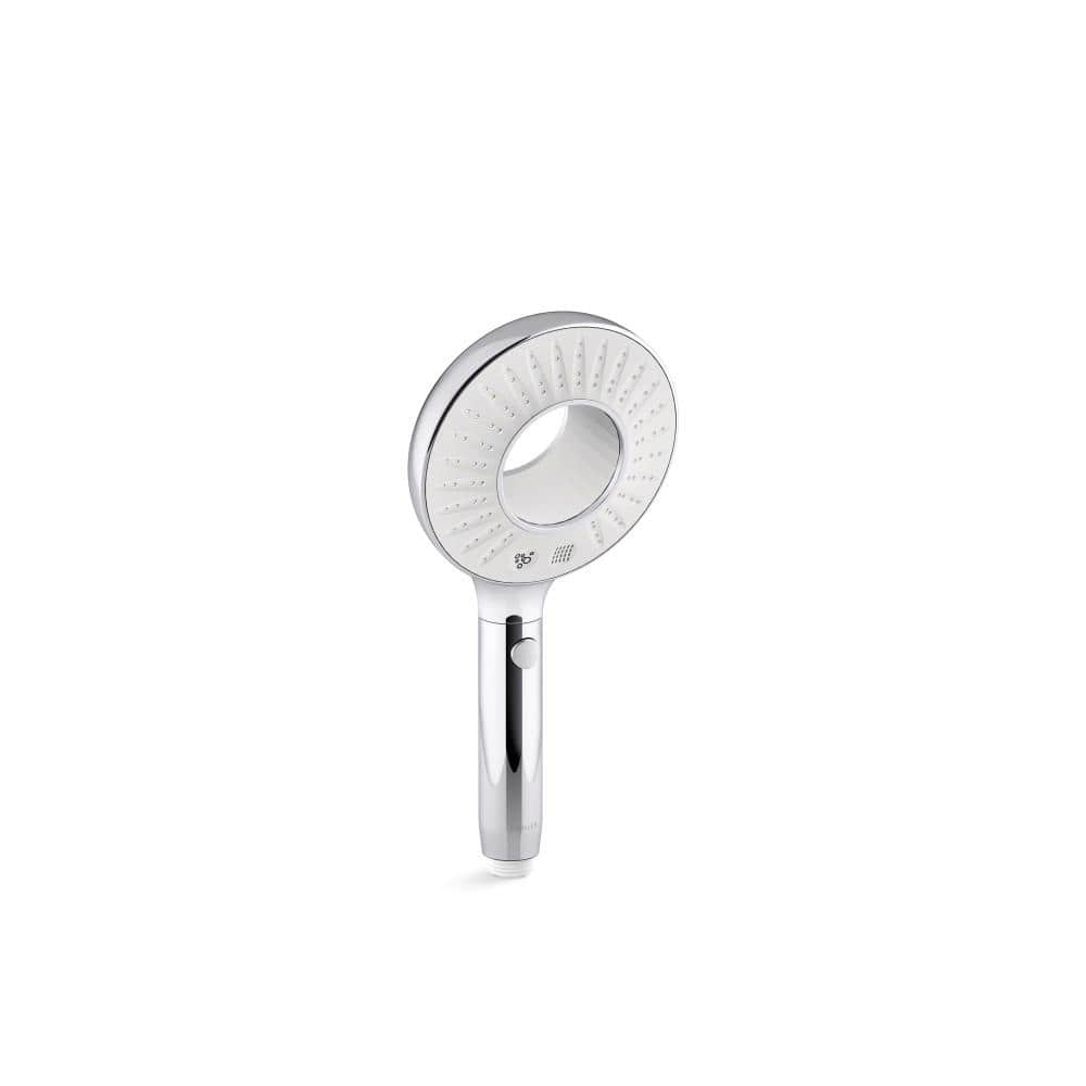 Polished Chrome Two-Function Handheld Showerhead