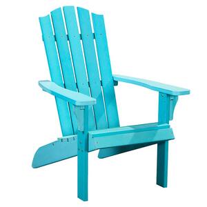 Element Blue Faux Wood Poly Adirondack Chair