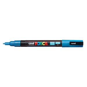 PC-3M Fine Bullet Paint Marker, Glitter Light Blue