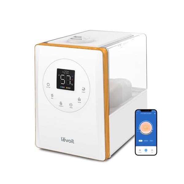 LEVOIT 1.5 Gal. Smart Warm and Cool Mist Top-Filled Ultrasonic Humidifier and Diffuser with Remote Control up to 750 sq. ft.