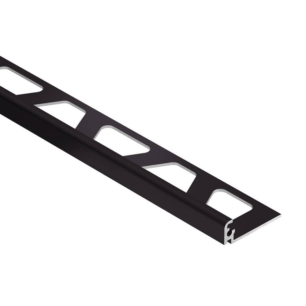 Jolly Black Brown Color-Coated Aluminum. 25 in. x 98.5 in. Metal L-Angle Tile Edge Trim price history on PriceWatchPro