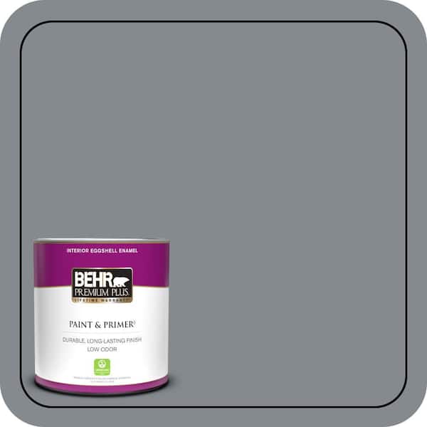 BEHR PREMIUM PLUS 1 qt. #PPU26-21 Overcast Eggshell Enamel Low Odor Interior Paint & Primer