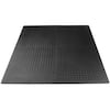 PROSOURCEFIT Extra Thick Exercise Puzzle Mat Black 24 in. x 24 in. x 1 in.  EVA Foam Interlocking Anti-Fatigue (6-pack) (24 sq. ft.) ps-2294-hdpm-black