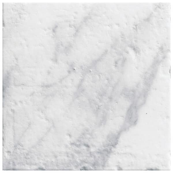 Merola Tile Versailles Carrara 8 in. x 8 in. Porcelain Floor and Wall Take Home Tile Sample