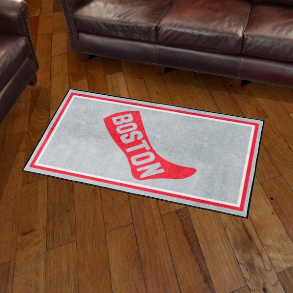 Boston Red Sox 3ft. x 5ft. Plush Area Rug