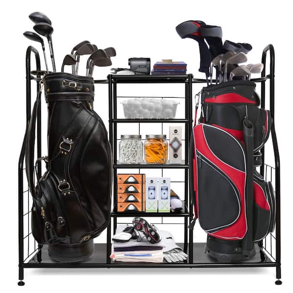 Morvat Extra-Large Golf Organizer Garage Organizer for Golf Gadgets, Golf Bag and Golf Accessories