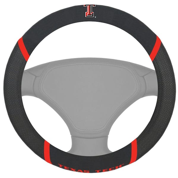 FANMATS NCAA University of Texas Tech Steering Wheel Cover