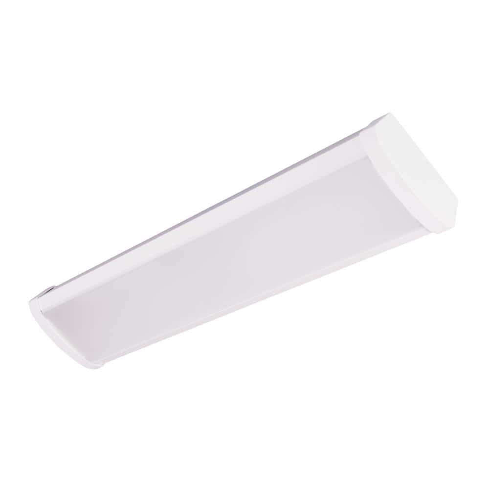WPC Series 2 ft. LED Flush Mount Wraparound Light Fixture 5000K