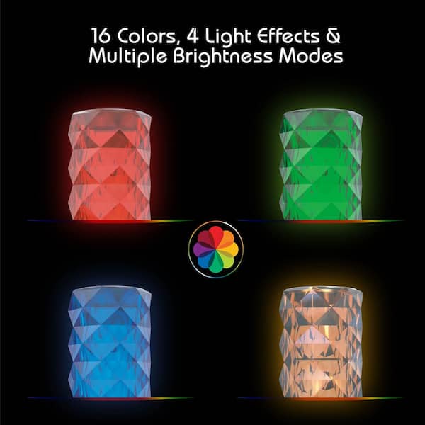 Tzumi Glow Bowl Multi-Color 11-Watt LED Night Light (1-Bulb