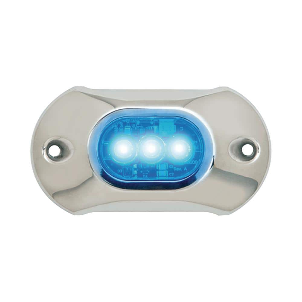 Attwood LightArmor Underwater Light 4 in.-Sapphire Blue 65UW03B-7