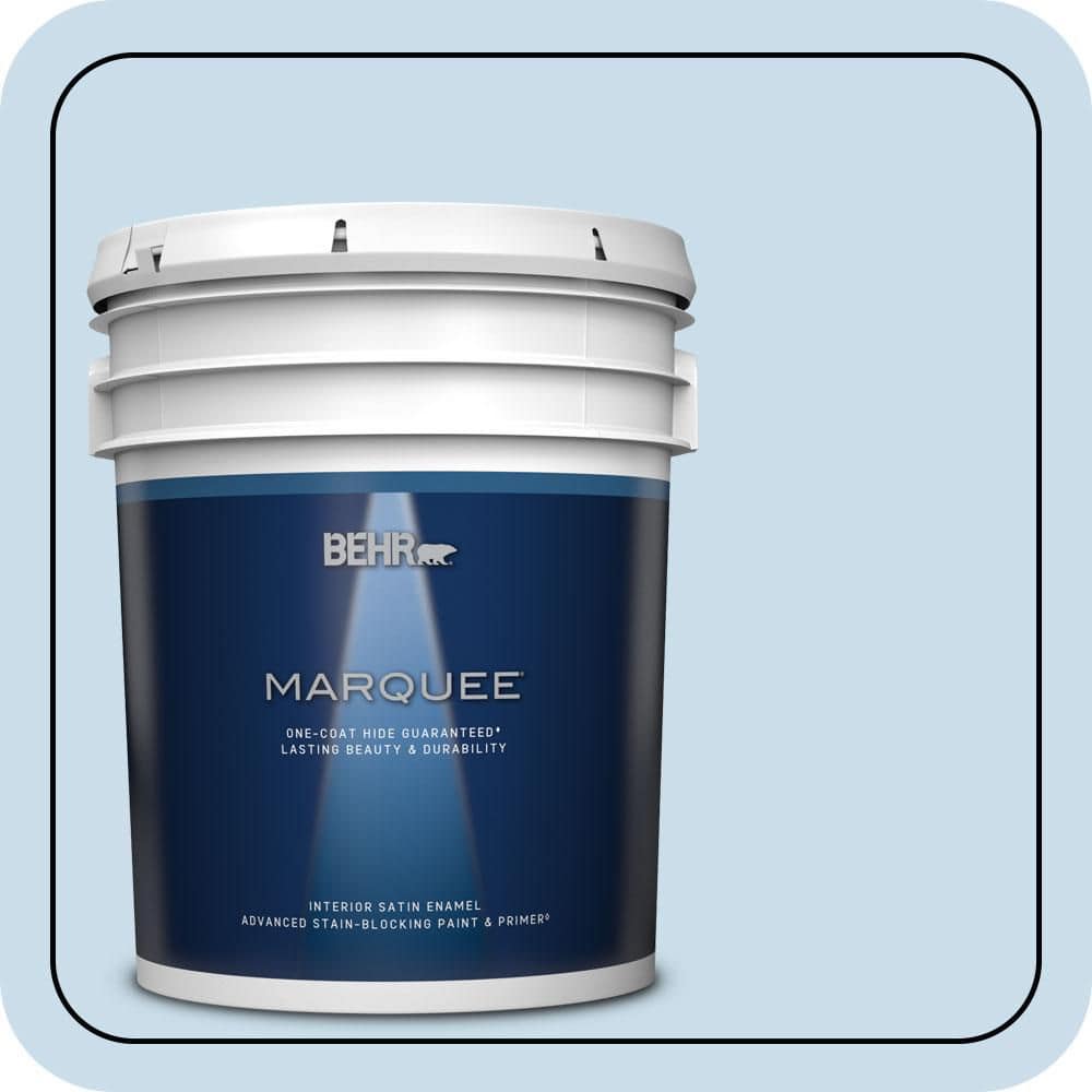 5 gal. #560C-2 Caribbean Mist Satin Enamel Interior Paint & Primer price history on PriceWatchPro