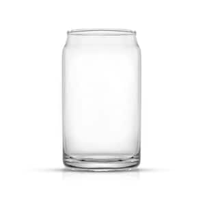 Classic Can Shaped 17 oz. Tumbler Drinking Highball Glass Cups (Set of 6)