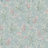 Laura Ashley Mosedale Posy Dark Duck Egg Blue Wallpaper 122751 - The ...