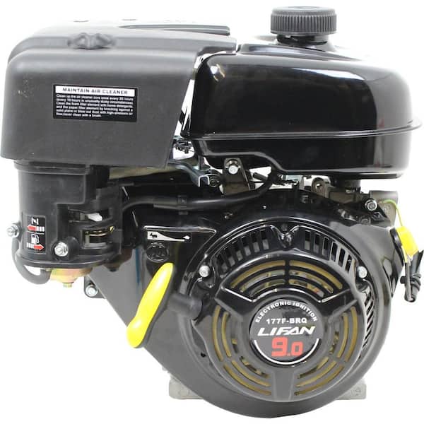LIFAN 22 mm. 9 HP 270cc OHV Recoil Start 2:1 Clutch Gear Reduction Horizontal  Shaft Gas Engine LF177F-BR - The Home Depot