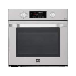 29.75 in. Smart Single Electric Wall Oven with Convection Self-Cleaning in Stainless Steel