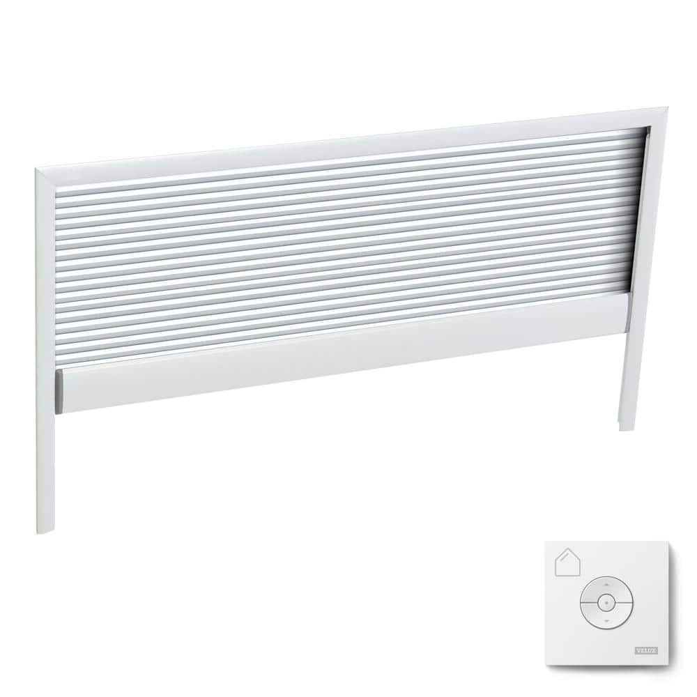 VELUX White Solar Powered Room Darkening Skylight Shade for VCS