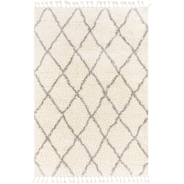 Artistic Weavers Lenora Grey/Cream 4 ft. x 6 ft. Indoor Area Rug