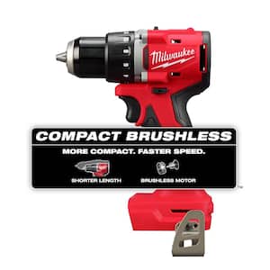 M18 18V Lithium-Ion Brushless Cordless 1/2 in. Compact Drill/Driver (Tool-Only)