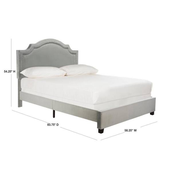 Have a question about SAFAVIEH Theron Pewter Full Bed? - Pg