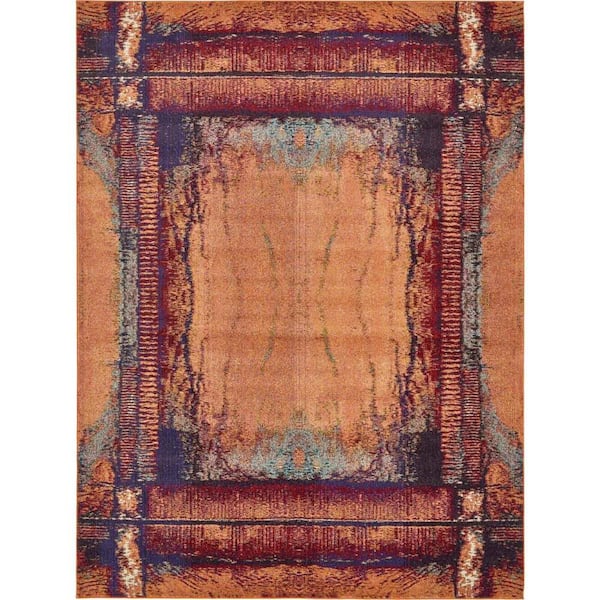 Estrella Selene Orange 9' 0 x 12' 0 Area Rug