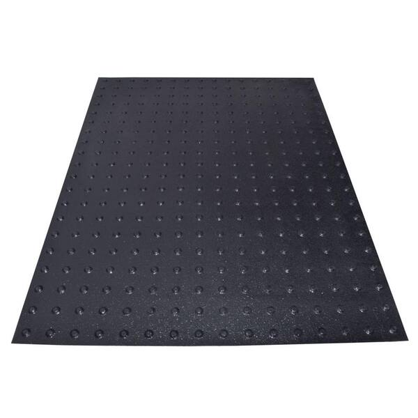 Safety Step TD SSTD PowerBond 36 in. x 4 ft. Black ADA Warning Detectable Tile (Peel and Stick)