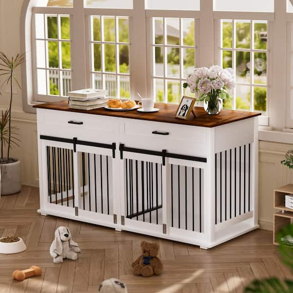 Credenza pet crate best sale