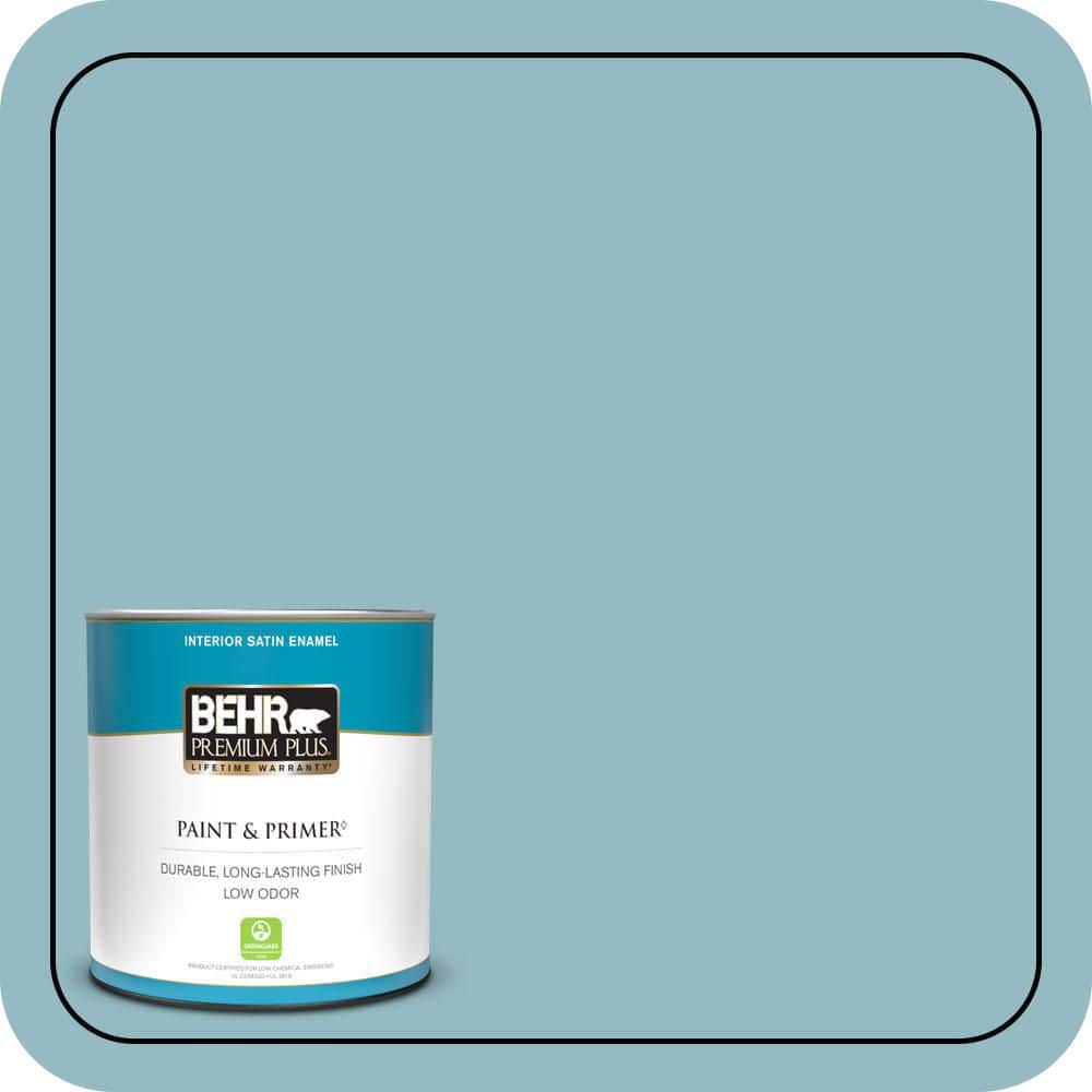 1 qt. #T18-13 Casual Day Satin Enamel Low Odor Interior Paint & Primer price history on PriceWatchPro
