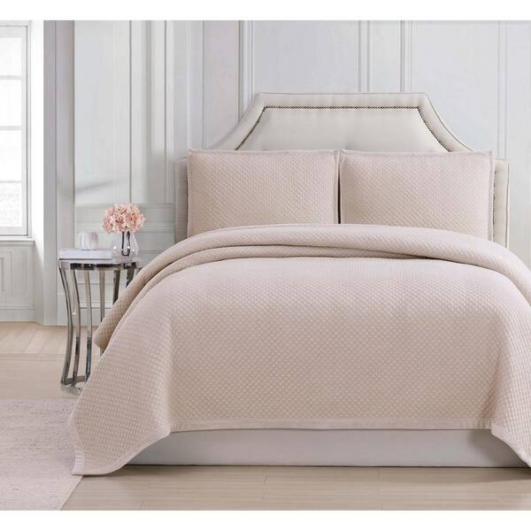 Charisma Rayon Coverlets Pink King Coverlet