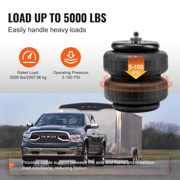 TORQUE Airbag Air Bag Suspension Kit For 2014-2024 Dodge Ram 2500 2WD 4WD Rear Helper Bag Spring Towing 5000 Lbs Replaces Firestone Ride Rite 2598 Tr2598 TORQUE Airbag Air Bag Suspension Kit For 2014-2024 Dodge Ram 2500 2WD 4WD Rear Helper Bag Spring Towing 5000 Lbs Replaces Firestone Ride Rite 2598 Tr2598