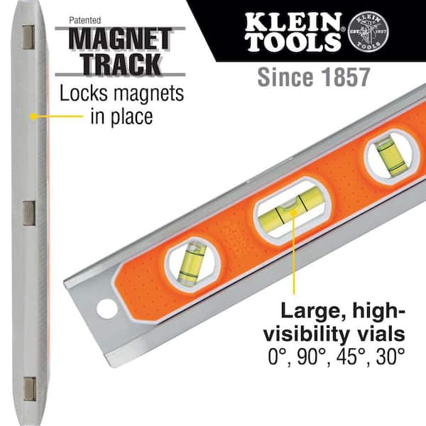 9 in. Aluminum Torpedo Level with Rare Earth Magnet