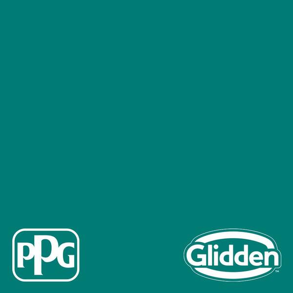 Glidden 8 oz. PPG12317 Romantic Isle Satin Interior Paint Sample