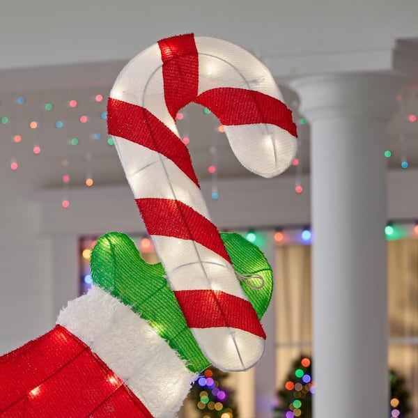 Home Accents Holiday 8 ft. Yuletide Lane Giant-Sized LED