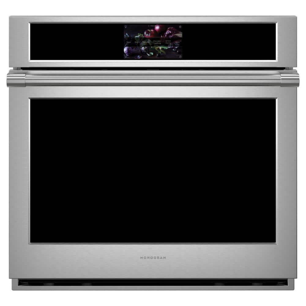 30 in. Smart Single Electric Wall Oven with Convection Self-Cleaning in Stainless Steel