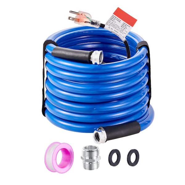 25 ft. Heated Water Hose Universal for RV, Heated Drinking Water Hose Antifreeze to-45°F, Automatic Self-regulating