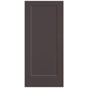 36 in. x 80 in. 1-Panel Lincoln Park Single Bore Solid Core Willow Wood Molded Composite Interior Door Slab