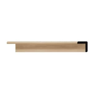 WM205 1.13 in. D x 1.13 in. W x 6 in. L Wood (White Oak) Chair Rail Sample