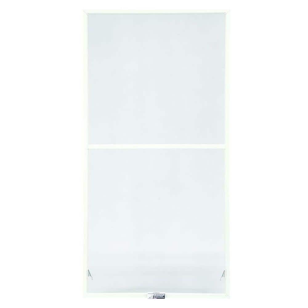 19-7/8 in. x 46-27/32 in. 200 and 400 Series White Aluminum Double-Hung Tru