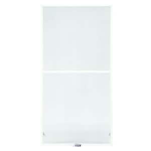 19-7/8 in. x 46-27/32 in. 200 and 400 Series White Aluminum Double-Hung TruScene Window Screen