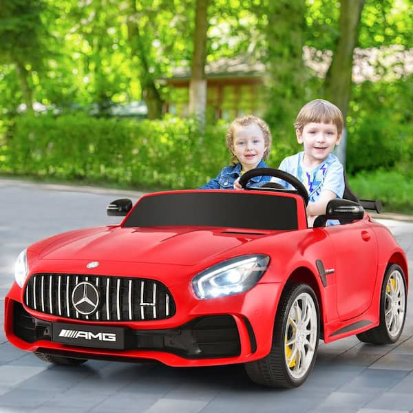 Voiture Électrique Enfant Mercedes GT-R AMG 40W Rouge KINGTOYS