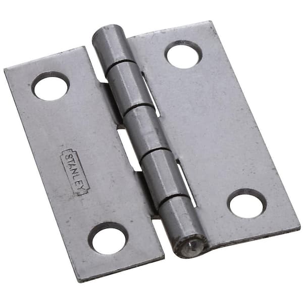 Stanley-National Hardware 2 in. Narrow Utility Hinge Non-Removable Pin